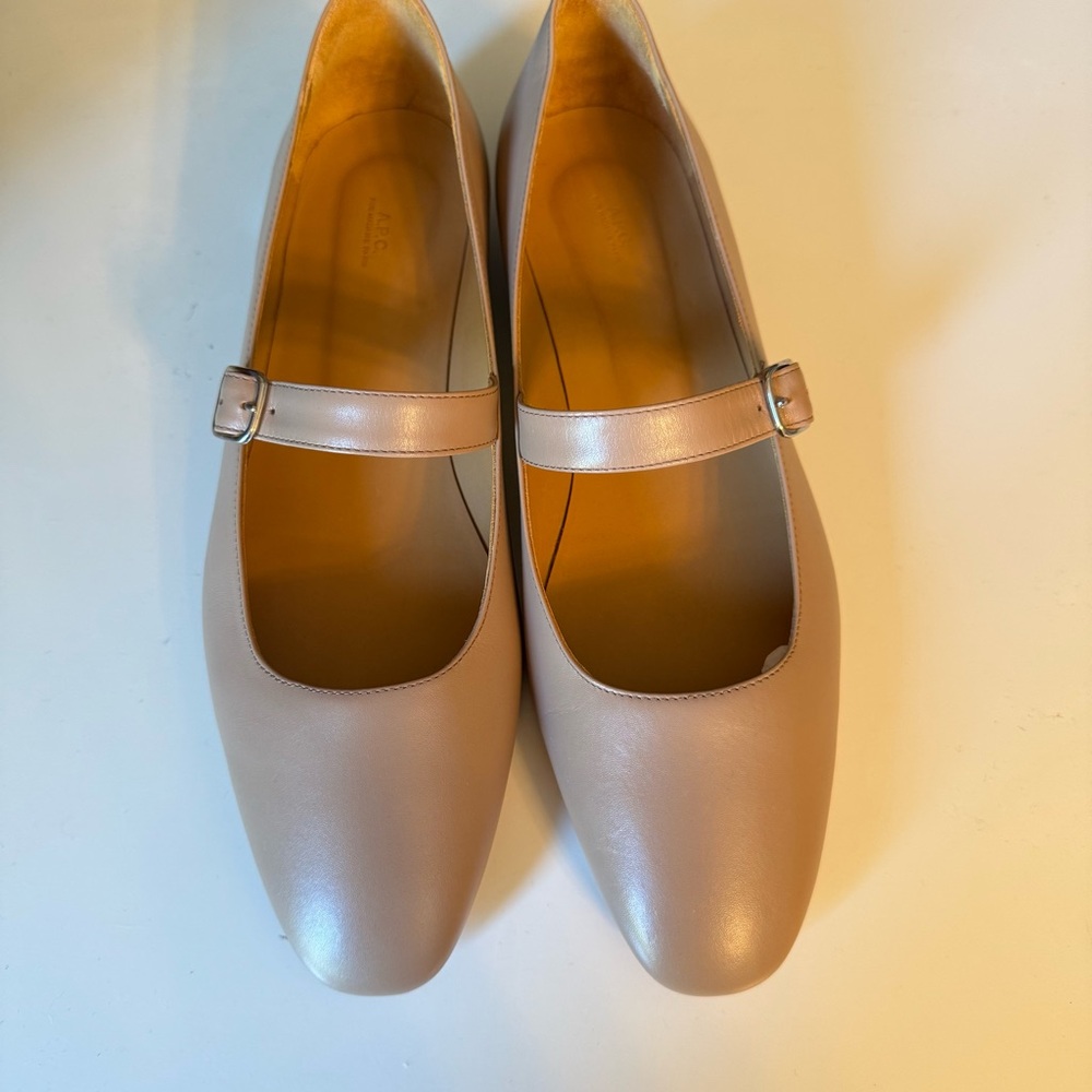 A.P.C. Women’s Babies Alexiane ballet flats with strap